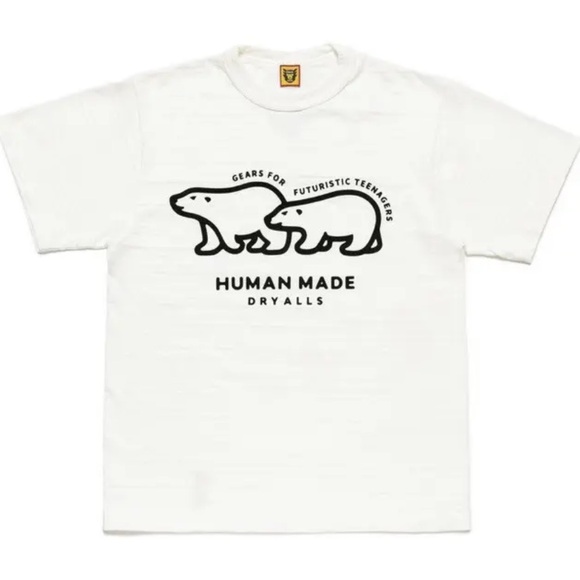 HUMAN MADE Other - HUMAN MADE 'Polar Bears' white T-Shirt Dry All’s Tee shirt.